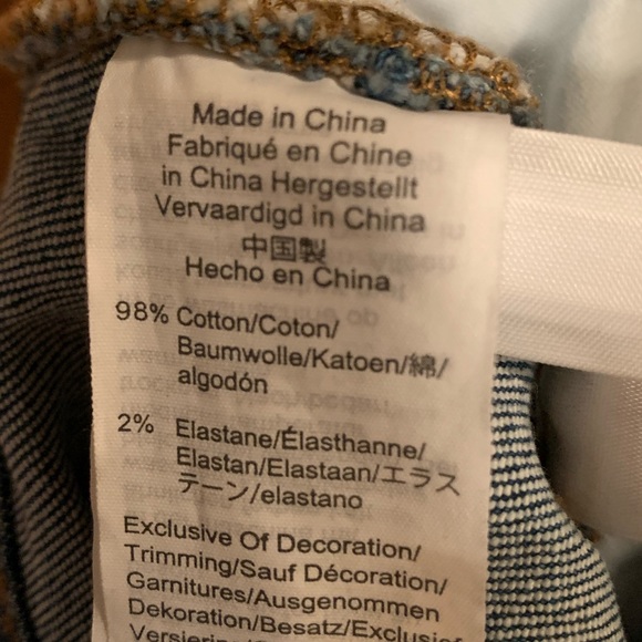 Madewell Slim Wide Leg Pant Crop Garret Wash - Picture 8 of 8